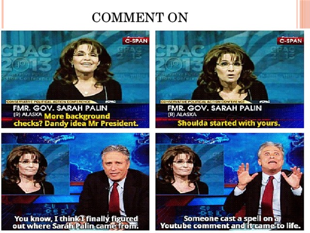 Comment on 