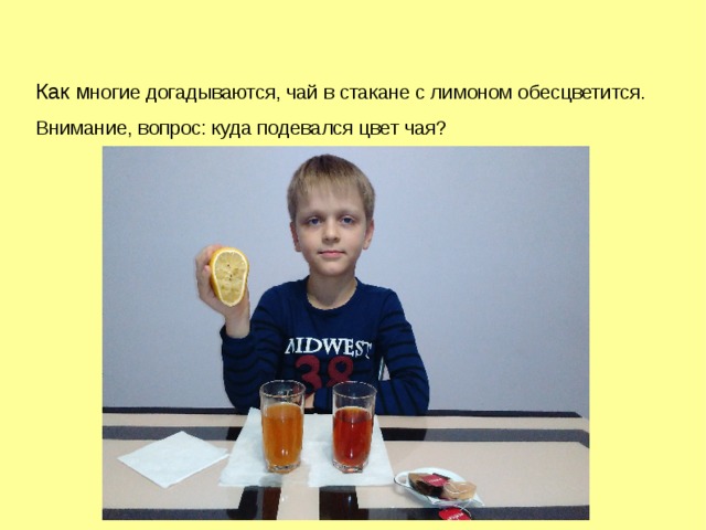 Проект кто ты кислый лимон 2 класс