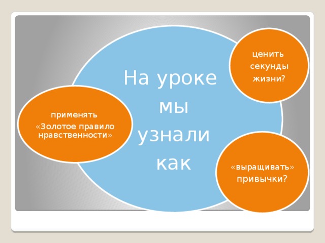 Сложный план мораль и золотое правило нравственности