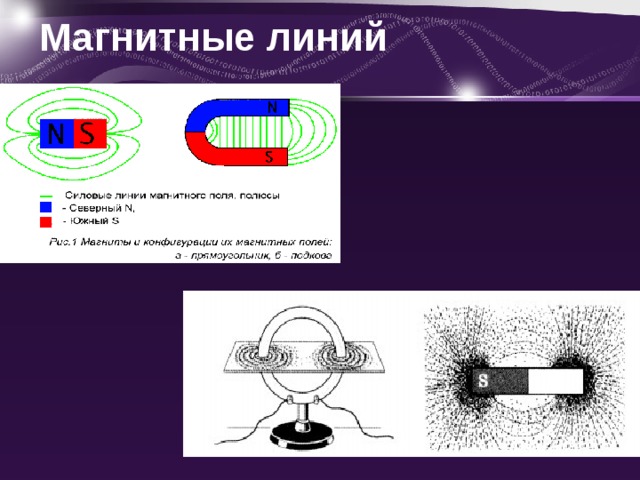 Магнитные линий 