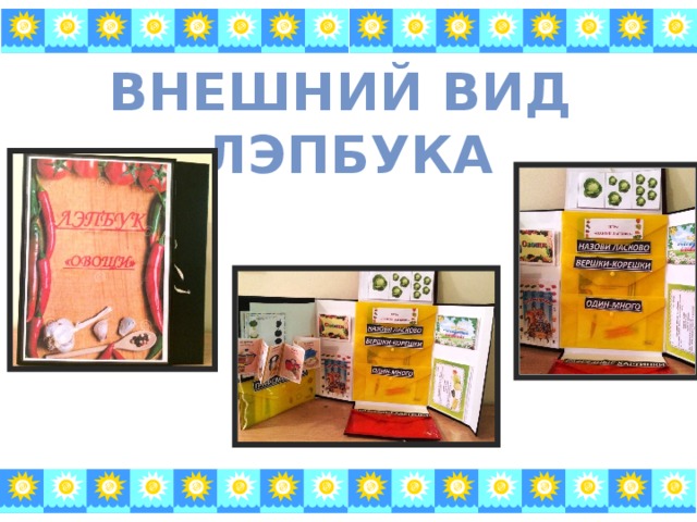 Внешний вид  лэпбука 
