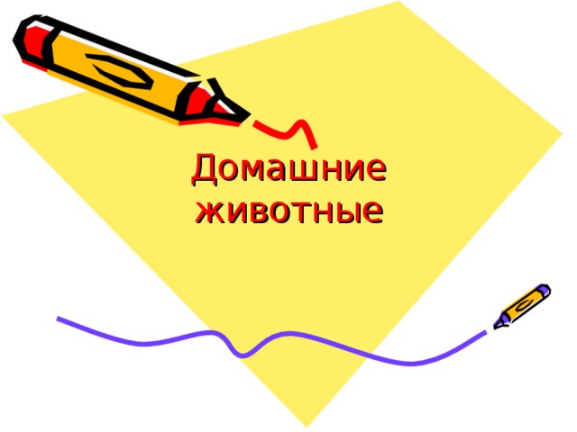 Домашние животные 