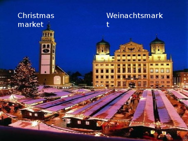 Christmas market Weinachtsmarkt 