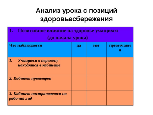 Новые технологии сбережения здоровья. Карточка здоровья учащегося.