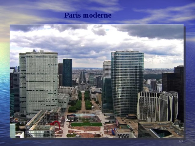 Paris moderne  