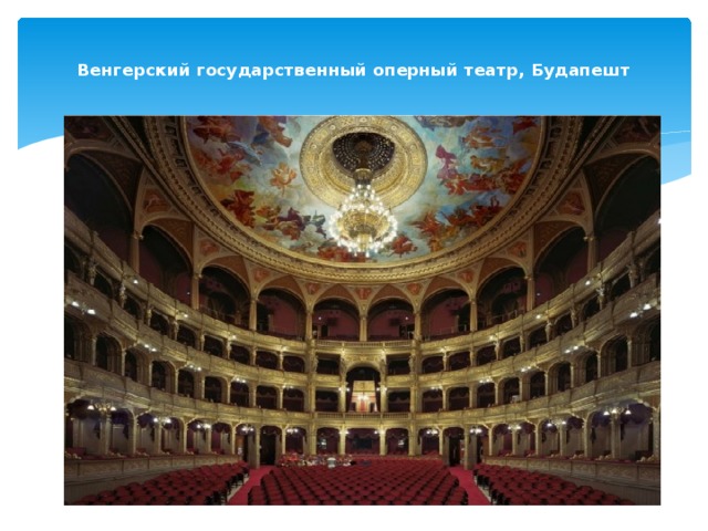Венгерский государственный оперный театр, Будапешт   