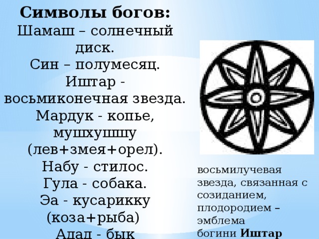 Кому принадлежит имя шамаш. Восьмиконечная звезда Богини Иштар. Символ Богини Иштар. Символ Бога. 8 Конечная звезда Иштар.