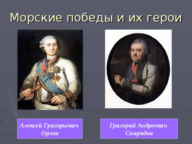 Спиридов какое сражение