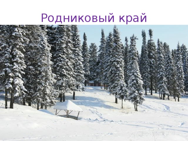 Родниковый край 
