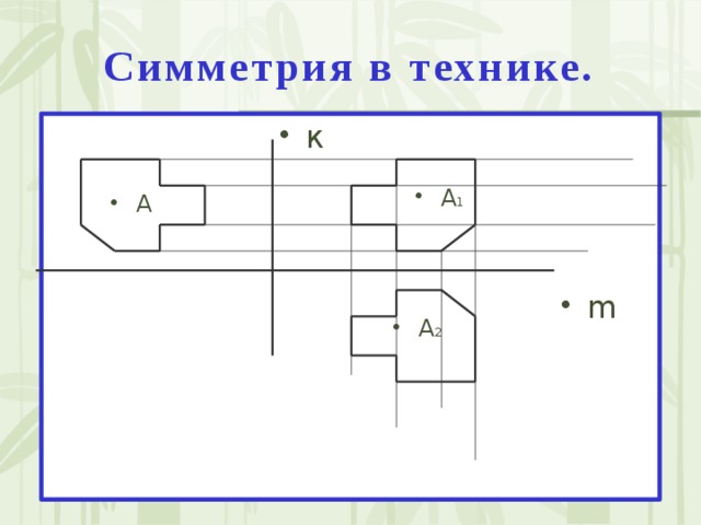 Симметрия в технике.