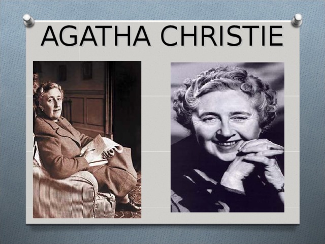 AGATHA CHRISTIE