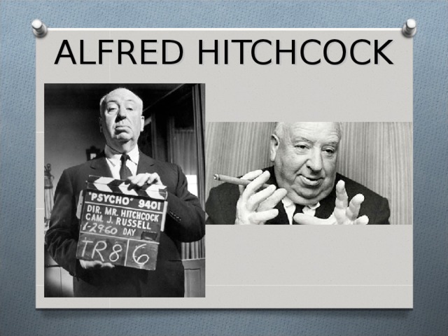 ALFRED HITCHCOCK