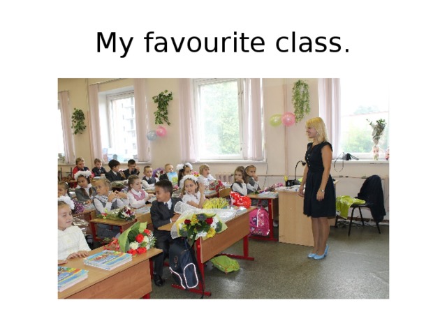 My favourite class. 