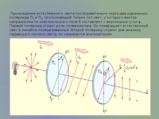 Поляризация света поляроиды презентация