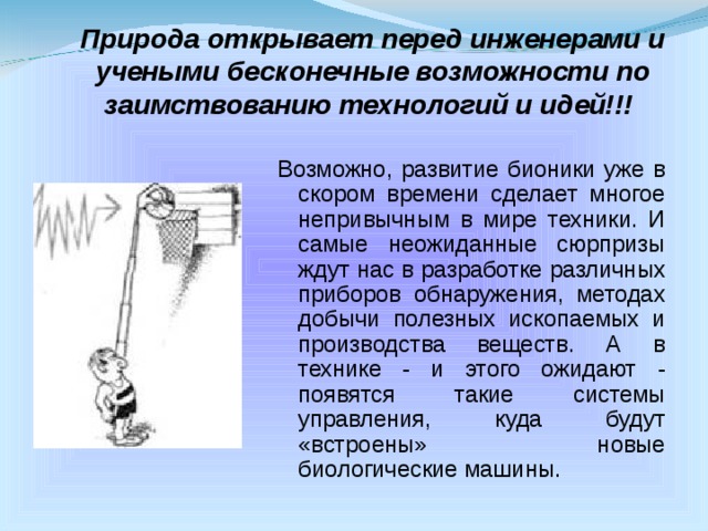 Наука с бионикой 11 букв