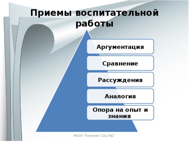 Воспитательная работа классного руководителя 10 класса