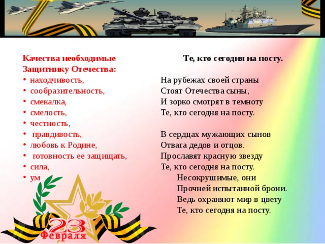 Качества личности военнослужащего как защитника отечества презентация