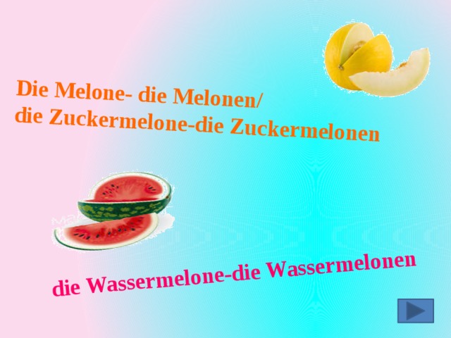 die Pflaume-die Pflaumen der Pfirsich-die Pfirsiche die Weintraube-die Weintrauben 