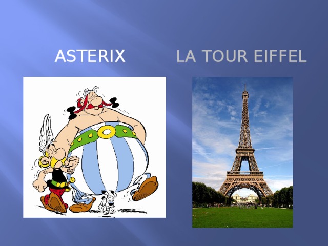 Asterix La Tour Eiffel 