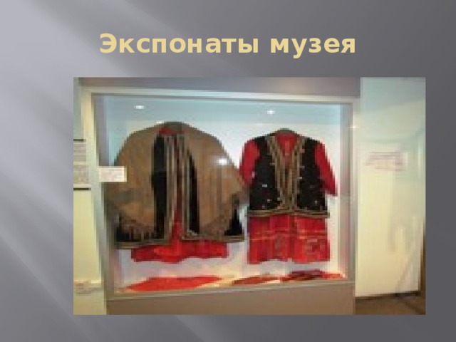 Экспонаты музея 