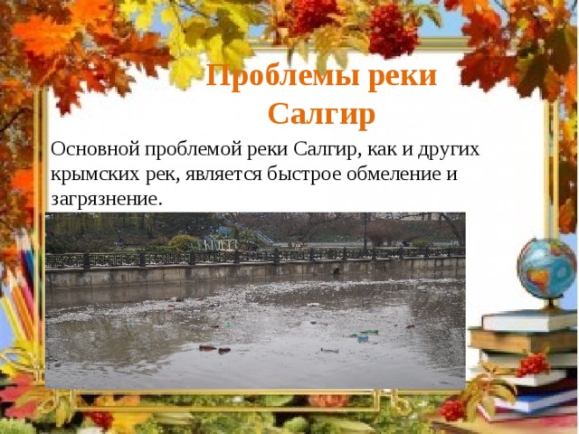 Крым карта река салгир