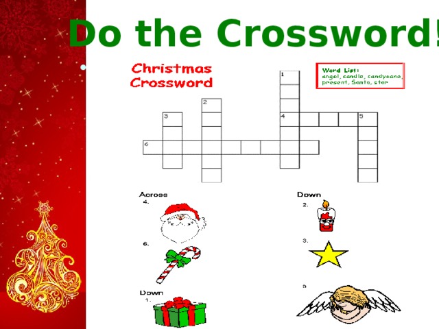 Do the Crossword!  