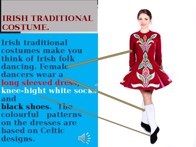 Irish national dress female hotsell