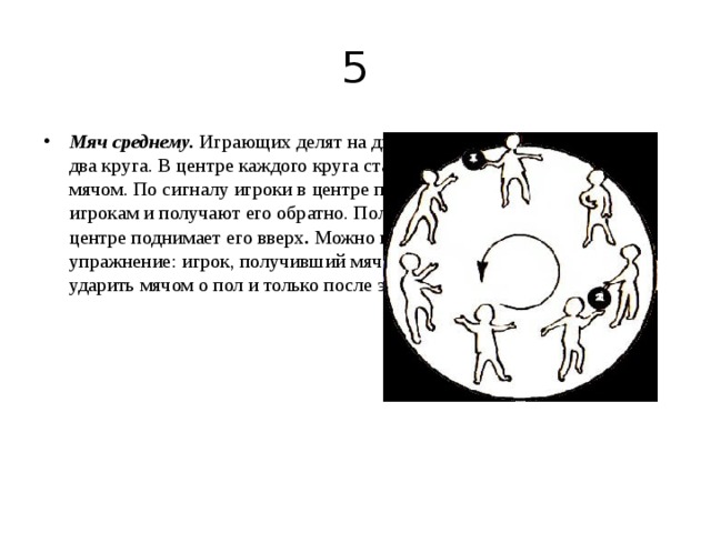 Гонка мячей по кругу. Игра мяч среднему 2 класс.