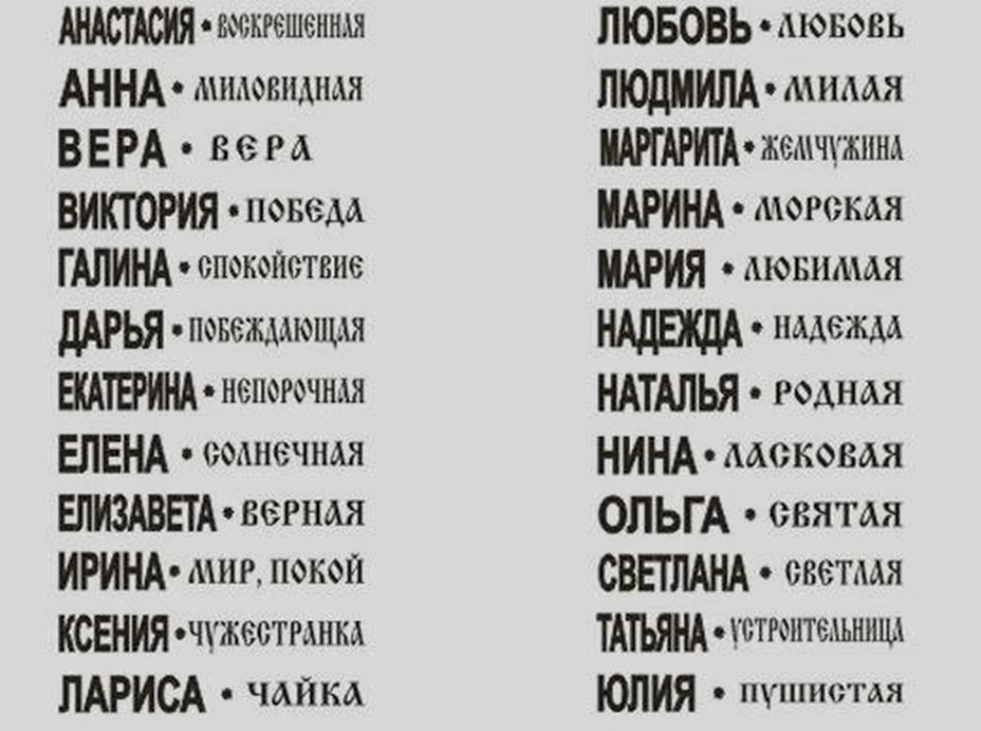 Имена на д на татарском