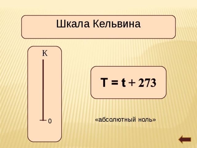 Шкала кельвина это