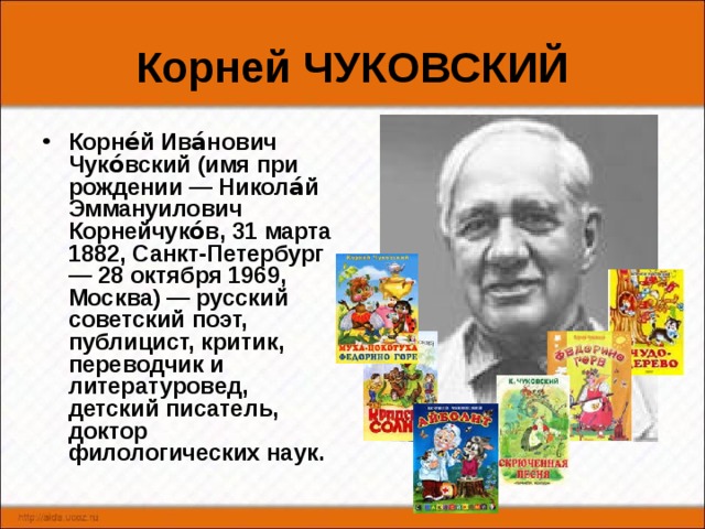 Полное имя чуковского