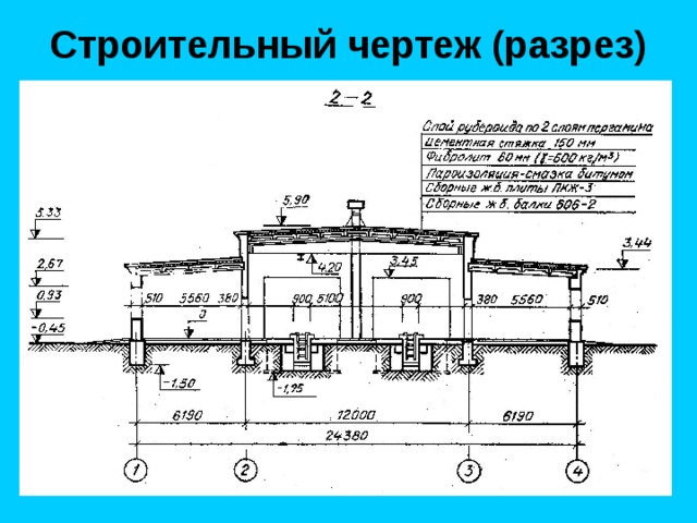 Трансформатор в разрезе чертеж