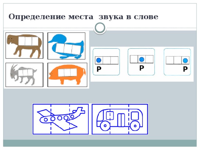 Схема слова начало середина конец слова