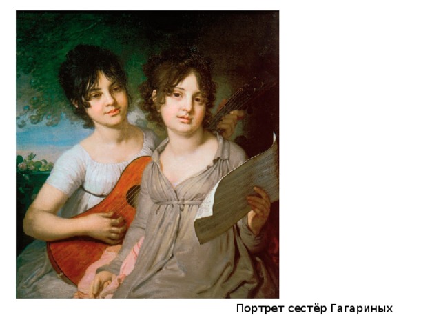 Портрет сестёр Гагариных 