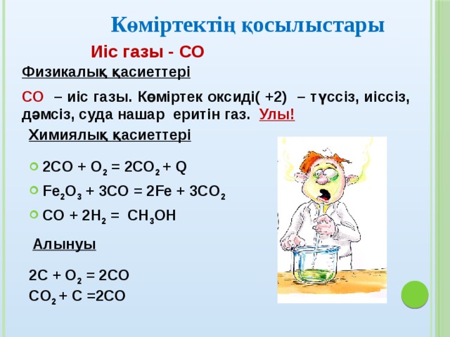 Иіс газы формуласы