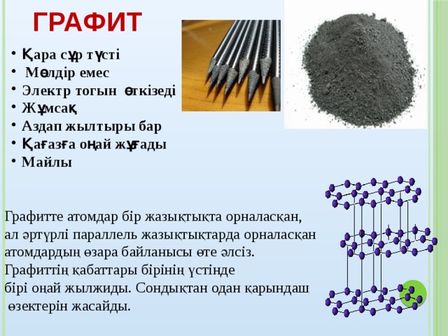көміртектің аллотропиялық түр өзгерісі