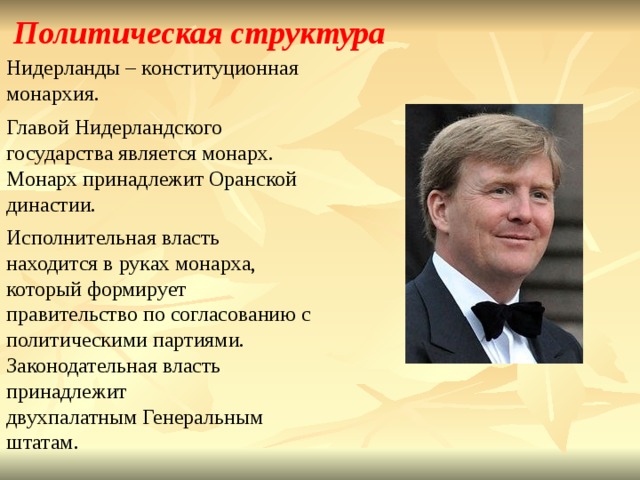 Схема политического устройства нидерландов в 16 веке