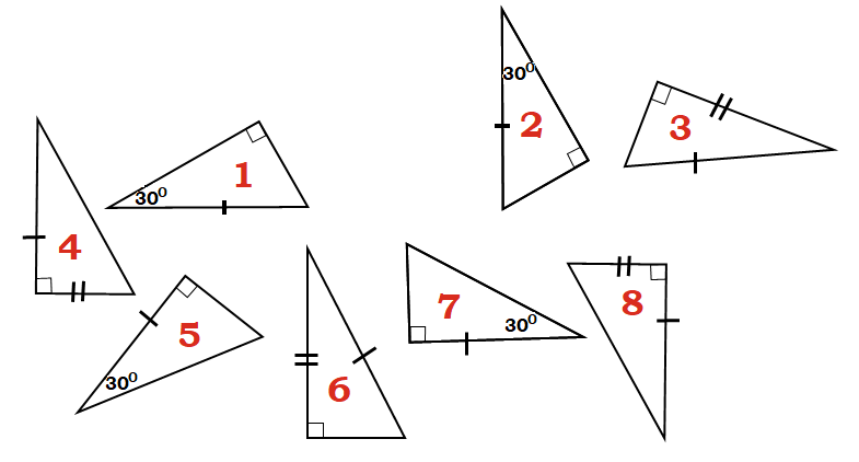 Контрольная работа равенство прямоугольных треугольников 7 класс. Равенство прямоугольных треугольников задачи на готовых чертежах. Задачи на равенство прямоугольных треугольников 7 класс. Задачи на равенство прямоугольных треугольников 7 класс карточки. Признаки равенства прямоугольных треугольников на готовых чертежах.