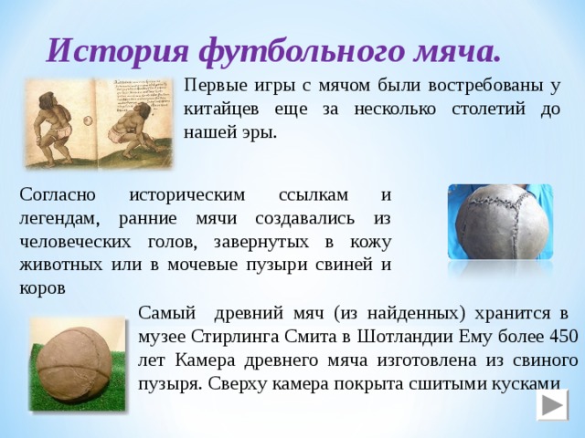 Игра с мячом значение. Мячи в древности. Футбольный мяч в древности. История создания мяча. История создания футбольного мяча.