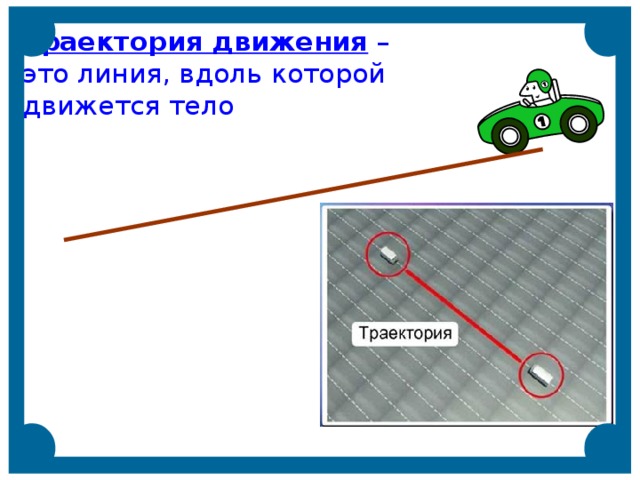 Линия вдоль которой движется