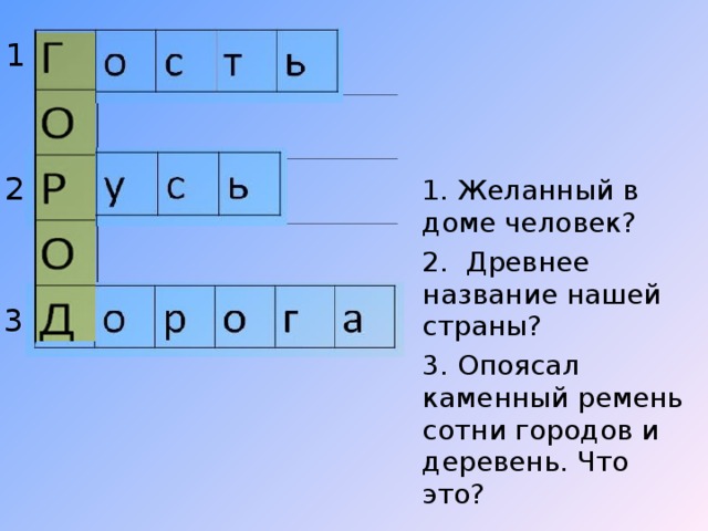 Опоясал каменный ремень сотни городов