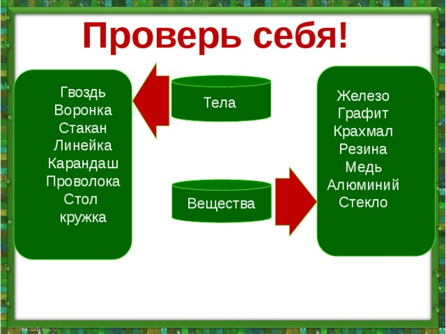 Вещество 4 буквы