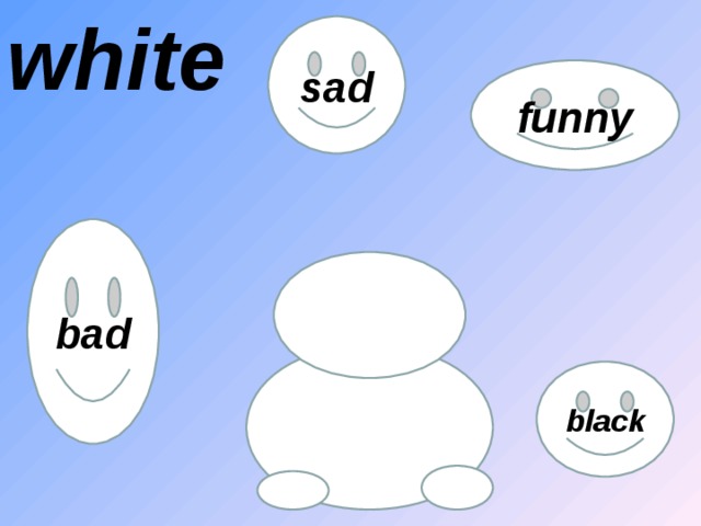white sad funny bad black 