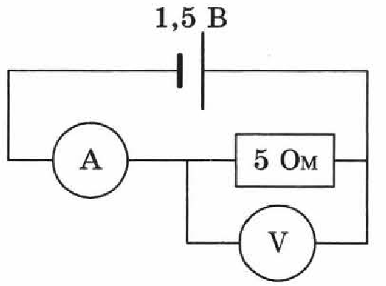 Используя данные рисунка определите показание амперметра а ответ