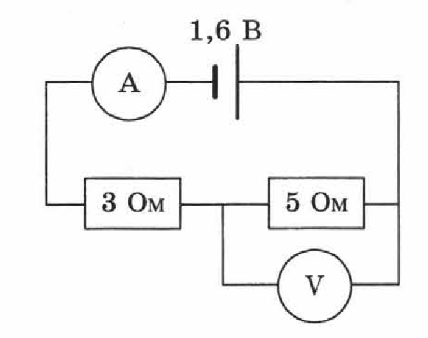 Пользуясь показаниями приборов изображенных на рисунке 176 определите сопротивление