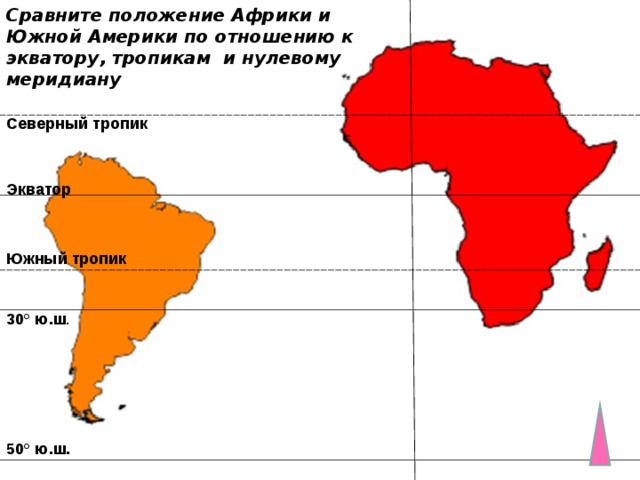 Географическое положение африки тест 7 класс