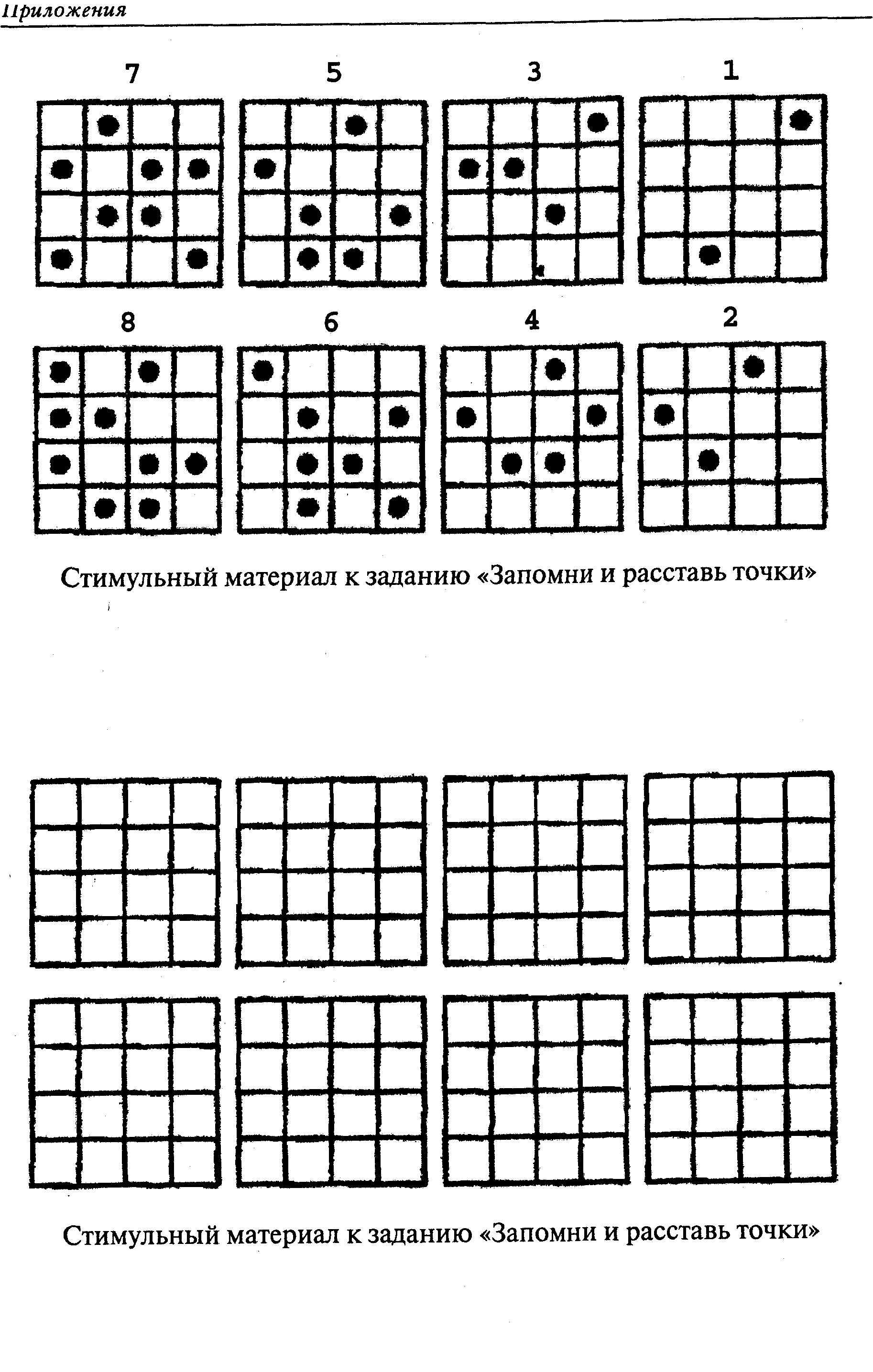 Запомни и расставь точки методика р.с Немова