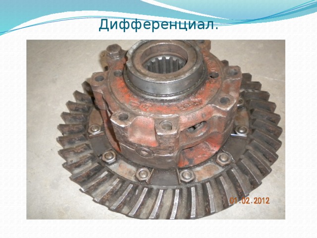 Дифференциал. 