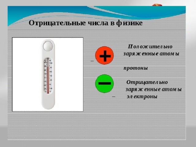 Проект по математике 6 класс положительные и отрицательные числа в нашей жизни