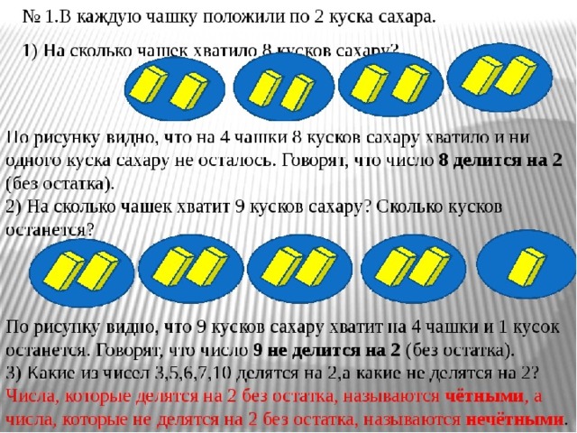 Задачи о четных и нечетных числах проект 6 класс